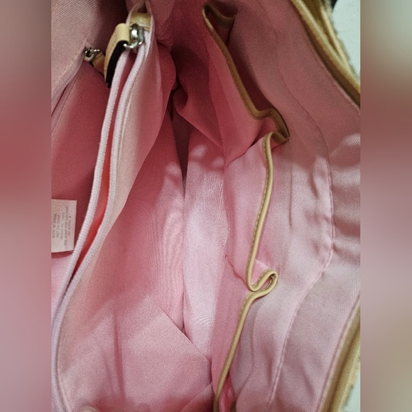 Liz Claiborne Tan and Gray Tote Bag with Stylish Design - Picture 10 of 16